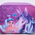 Сумка детская «Единорог и фея» из эко-кожи, на ремешке, 15х12х3 см 7805492 - фото 14554353