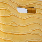 Сумка женская на магните, цвет жёлтый - фото 61888035