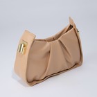 Сумка жен, 23*7*15, отд на молнии, длин ремень, коричневый - фото 804932201