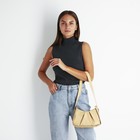 Сумка жен, 23*7*15, отд на молнии, длин ремень, коричневый - фото 806585961