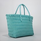 Сумка жен, 34*14*20, отд на молнии, плетение голубой - фото 809154272 Сумка жен, 34*14*20, отд на молнии, плетение голубой - фото 809154272