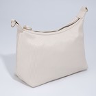 Сумка женская на молнии, цвет бежевый 7824766