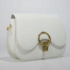 Сумка-мессенджер на молнии, цвет белый 7824781