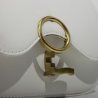 Сумка-мессенджер на молнии, цвет белый 7824781