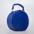 Сумка на молнии, цвет синий - фото 39063472