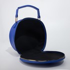 Сумка на молнии, цвет синий - фото 39063474