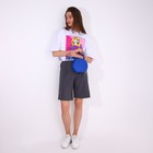 Сумка на молнии, цвет синий - фото 39063475