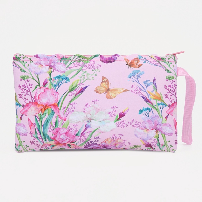 Косметичка на молнии, цвет розовый 29707