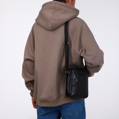 Сумка мужская, цвет чёрный