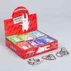 Головоломка металлическая «Раскачай логику», МИКС, в шоубоксе - Фото 4