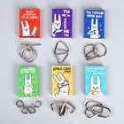 Головоломка металлическая «Раскачай логику», МИКС, в шоубоксе - Фото 3