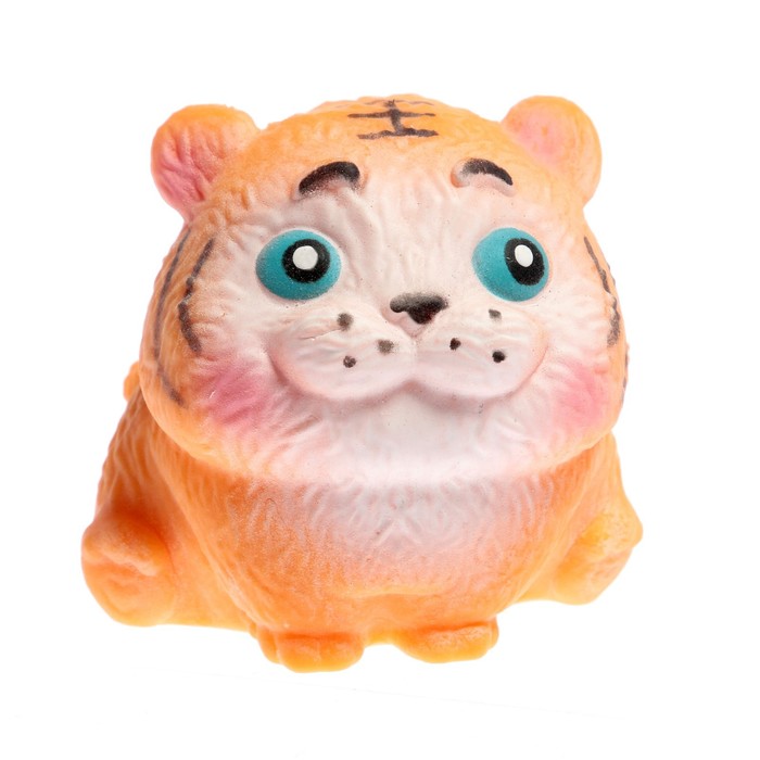 Мялка «Тигрёнок» с пастой, цвета МИКС