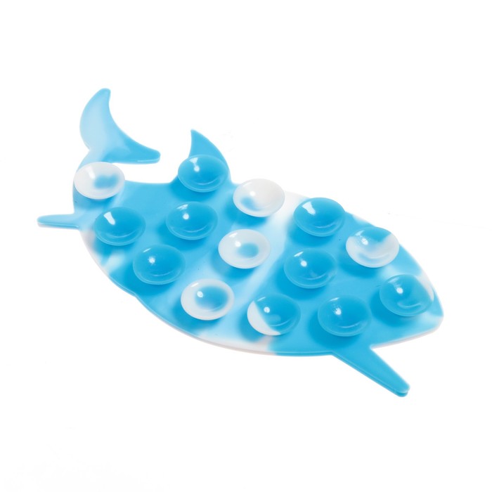 Развивающая игрушка «Акула» с присосками, цвета МИКС - фото 1876521821
