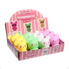 Мялка «Девочка» с пастой, цвета МИКС (комплект 12 шт) - фото 21681669