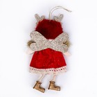 Новогодняя подвеска «Куколка» 8,5 × 3,5 × 16,5 см, МИКС - Фото 4