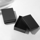Коробочка подарочная под набор «Минимал», 7×9 см, цвет чёрный - Фото 2