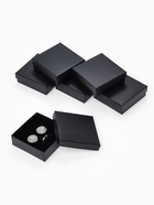 Коробочка подарочная под набор «Минимал», 9×9 см, (полезная часть 8.5×8.5 см), чёрная - Фото 1