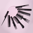 Набор расчёсок, 8 предметов, чёрный - Фото 4