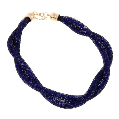 Колье «Сказка», цвет синий