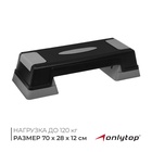 Степ-платформа ONLYTOP, 2-уровневая, 70×28×12 см, до 120 кг - Фото 1