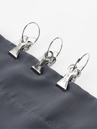 Кольцо для карниза, с зажимом, d=30/33 мм, цвет серебряный - Фото 4