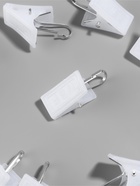 Зажим для штор, 33×12 мм, белый - Фото 2