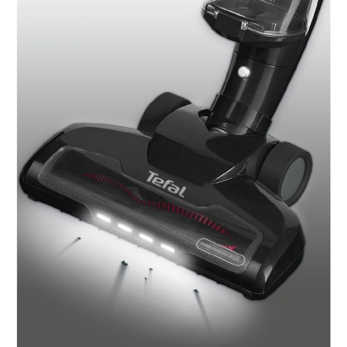 Пылесос Tefal TY6545RH, вертикальный, беспроводной, 0.65 л, чёрный - фото 51480473