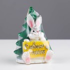 Свеча фигурная «Кролик с открыткой», 9х6 см, 45 г - Фото 6