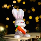 Свеча фигурная «Кролик с морковкой», 10х5,5 см, 51 г - Фото 1