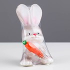 Свеча фигурная «Кролик с морковкой», 10х5,5 см, 51 г - Фото 6