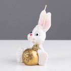 Свеча фигурная «Кролик с шариком», 8,5х5,5 см, 43 г - Фото 4