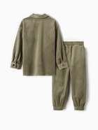 Костюм для девочки KAFTAN Velvet, размер 36 (134-140 см), зелёный - Фото 12