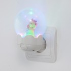 Ночник "Мишка с короной" LED белый 7х7х11 см RISALUX - Фото 2