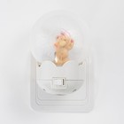 Ночник "Мишка с короной" LED белый 7х7х11 см RISALUX - Фото 4