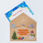Письмо Деду Морозу "Новогоднее!" с конвертом, украшениями и ответом ДМ в конверте - Фото 8
