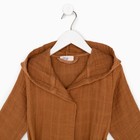 Халат детский муслиновый LoveLife (4 года, рост 104-110 см), цвет корицы, 100% хлопок, 235 гр/м2 - Фото 11