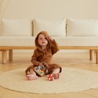 Халат детский муслиновый LoveLife (6 лет, рост 116-122 см), цвет корицы, 100% хлопок, 235 гр/м2 - Фото 8