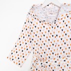 Халат муслиновый детский LoveLife «Сердечки», рост 98-104 см - Фото 13