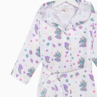 Халат детский муслиновый LoveLife «Единороги» (3 года, рост 98-104 см) 100% хлопок, 235 г/м² - Фото 12