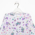 Халат детский муслиновый LoveLife «Единороги» (6 лет, рост 116-122 см) 100% хлопок, 235 г/м² - Фото 15