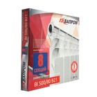 Радиатор биметаллический AQUAPROM B21, 500 x 80 мм, 8 секций - фото 31473848