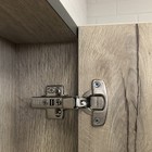 Зеркало-шкаф COMFORTY «Вена-70» дуб дымчатый - фото 12610604