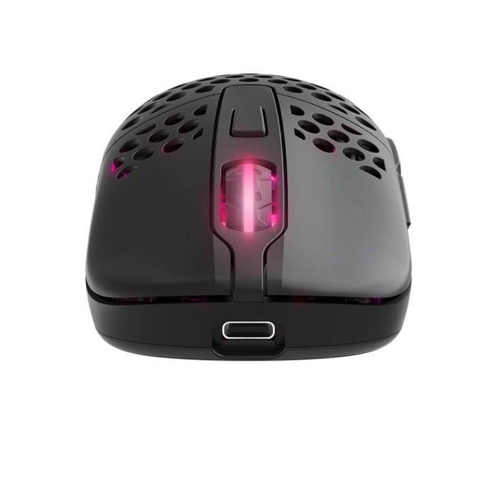 Мышь Xtrfy M42, игровая, беспроводная, подсветка RGB, 19000 dpi, USB, чёрная - фото 51682225