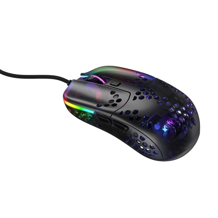 Мышь Xtrfy MZ1 ZYS RAIL игровая проводная подсветка RGB 16000 dpi USB чёрная 861400₽