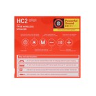 Портативная колонка Hoco HC2, 10 Вт, 2400 мАч, BT5.0, microSD, USB, AUX, FM-радио, красная - фото 51322011