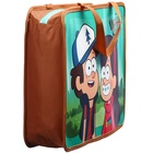 Папка пластиковая с ручками А4, на молнии, 7.5×33×26 см, «Гравити Фолз» - Фото 3