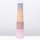 Набор круглых коробок 5 в 1 «Рассвет» 23×23×23 - 14×14×14 см - Фото 9