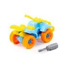 Конструктор-транспорт «Квадроцикл», 24 элемента - фото 25444890