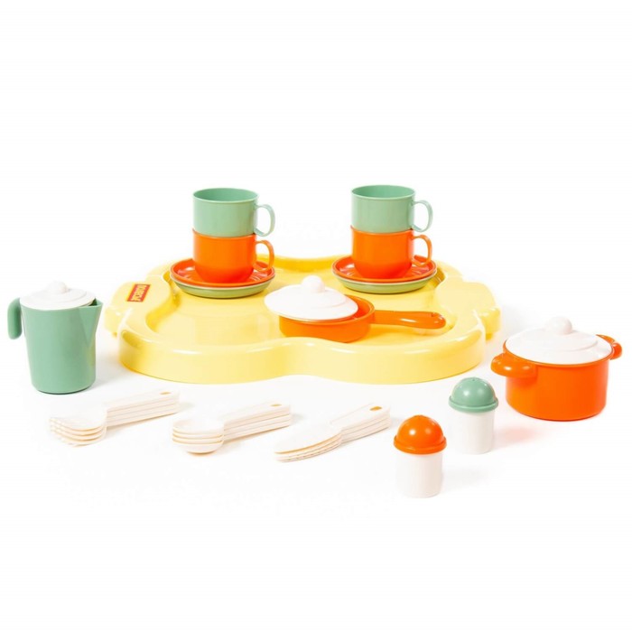 Набор посуды «Янина», с подносом на 4 персоны 55453