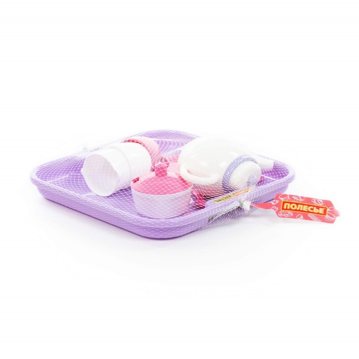 Набор детской посуды «Алиса», с подносом на 2 персоны, 13 элементов 55455